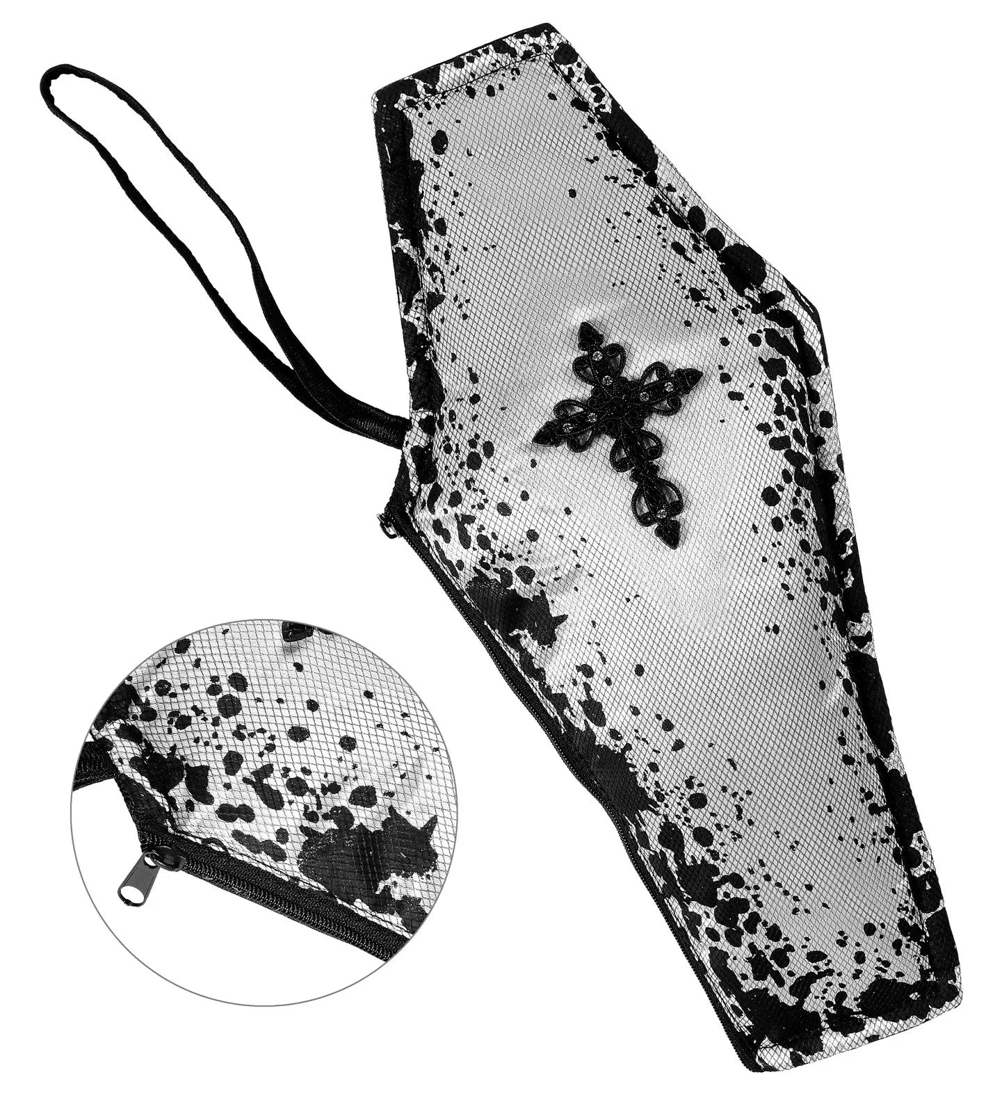 Bolso Ataúd de Vampiresa Complementos Halloween Widmann